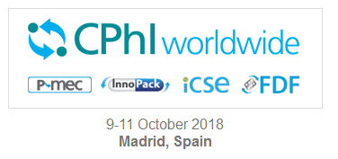 Meet us at CPHI Worldwide 2018 in Madrid Spain